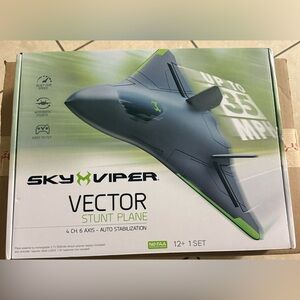 Sky Viper Vector Performance Stunt Jet-Remote Controlled OutdoorRacing Drone